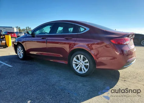 2016 Chrysler 200 Limited z USA, uszkodzony, nr VIN 1C3CCCAB8GN181775